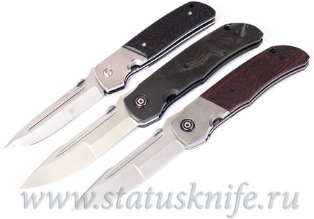 Сет ножей CKF TERZUOLA Eagle Rock S90V Red & Black CF & Custom Terzuola ATCF