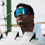 Спортивные очки с диоптриями HILX Samurai / Matt Solid Seaweed Green / Green Polarized Lens + Clear Lens