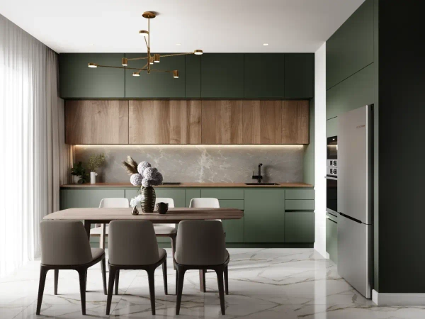 Примеры современных дизайнов кухонь из интернета