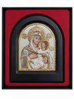 Вифлеемская икона Божией Матери 14×12 см, тёмный киот