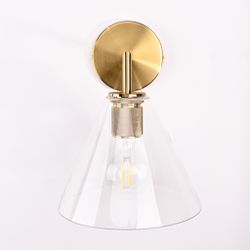 Бра Rh Utilitaire Funnel Shade Single Sconce Brass By Imperiumloft