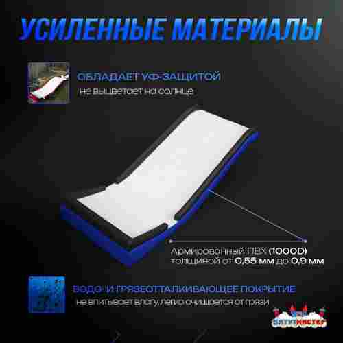 Надувная подушка «PAB Progress» для фристайла и экстрим-прыжков, 8,5×4×2,5 м