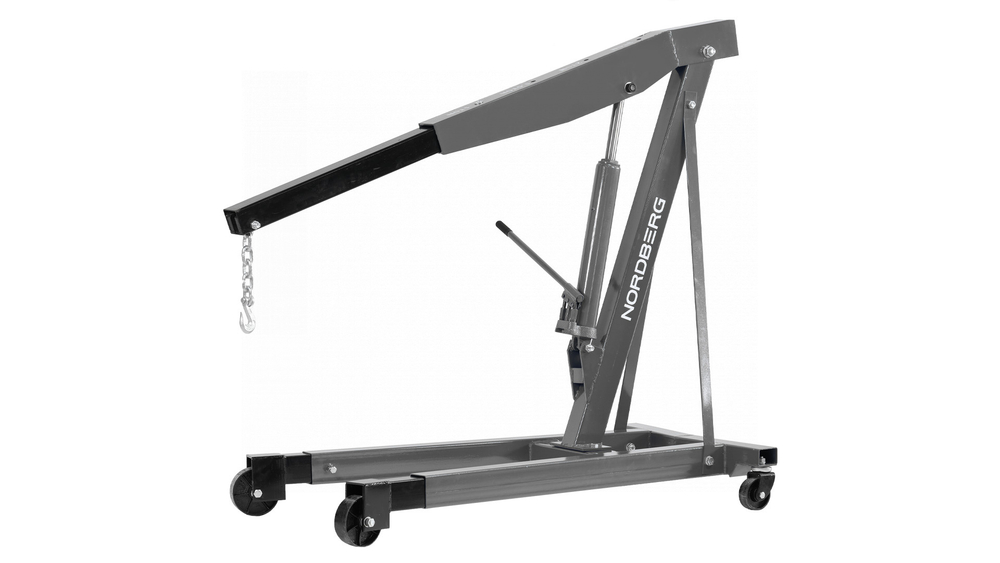 NORDBERG (N3730G) Кран гидравлический усиленный 3 т, с 2х сторонним нагнетанием, серый