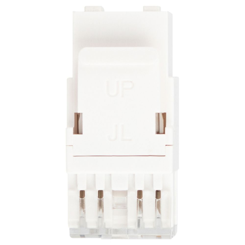 Коннектор ЭРА ОФИС 18-8002-01 RJ45 CAT6 UTP Keystone цвет белый