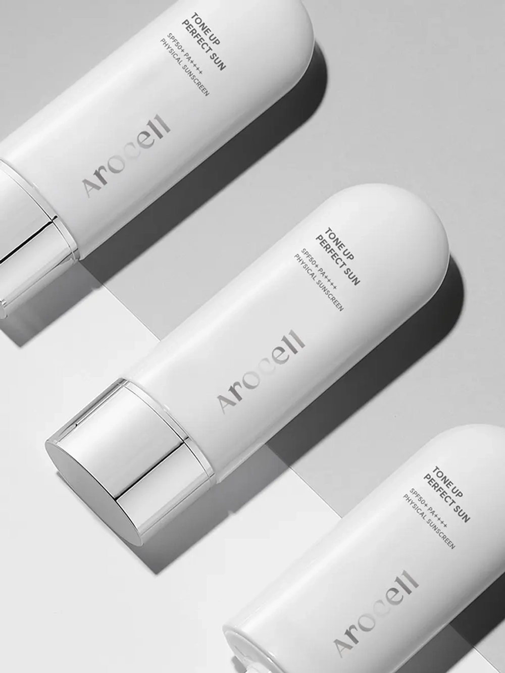 Arocell Тонирующий солнцезащитный крем с каламином для чувствительной кожи SPF50 Tone Up Perfect Sun Physical Sunscreen 50 гр