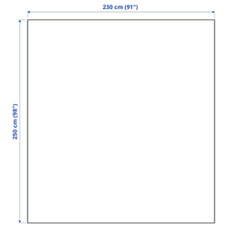 ИНДИРА INDIRA Покрывало 230x250 см, серо-зеленое