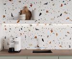 Laparet Terazzo Bianco Матовый Карвинг 60x60