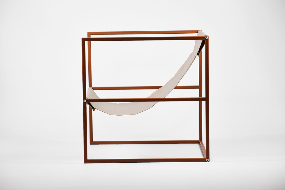 Уличное кресло TESS Outdoor Chair oxi / olive beige textile (Up!Flame)