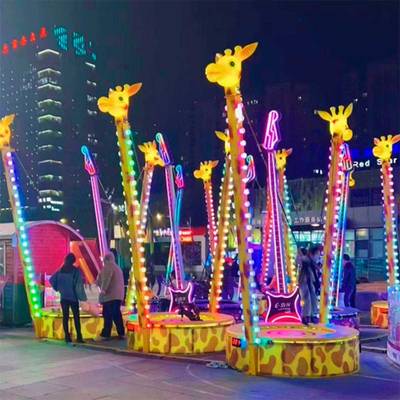 Банджи-батут «Жираф-джамп», 1-местный, 2×2×4 м