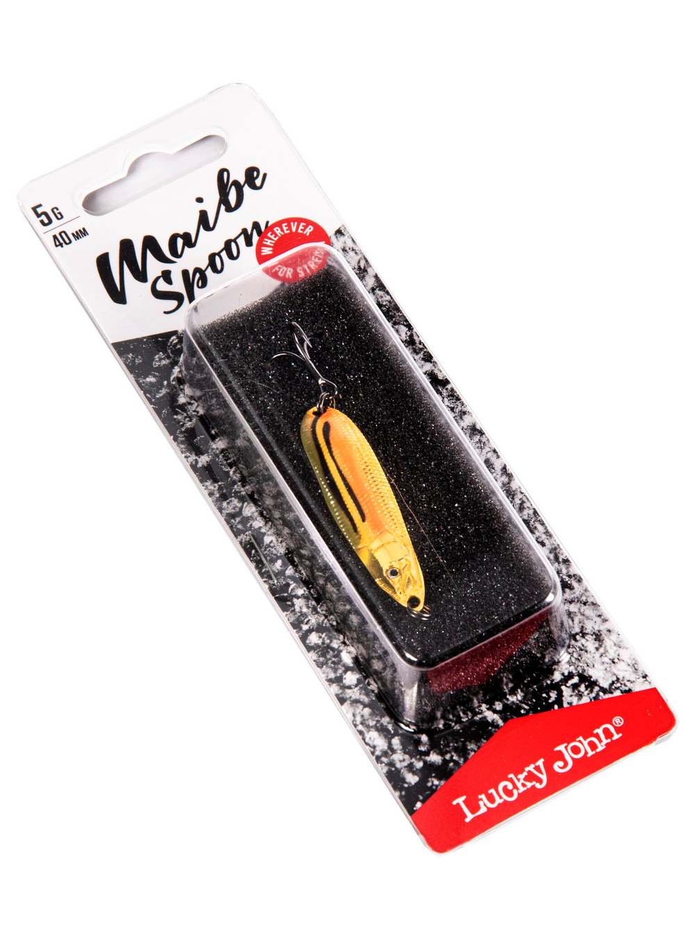 Блесна Lucky John Maibe Spoon 40 мм, 5 г, цвет 005