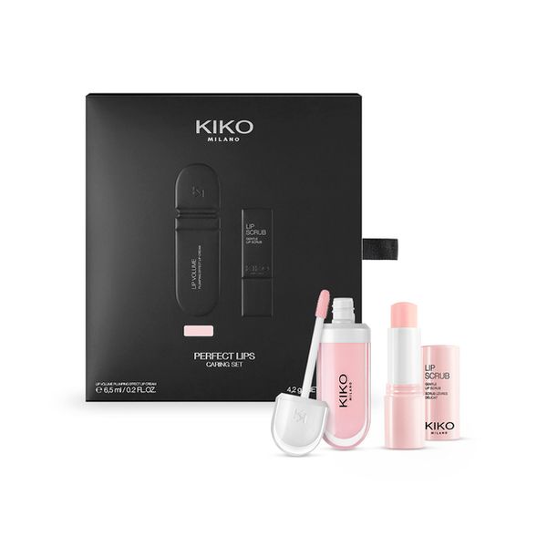Kiko Perfect Lips Caring Set - Набор для губ (Бальзам и Скраб)