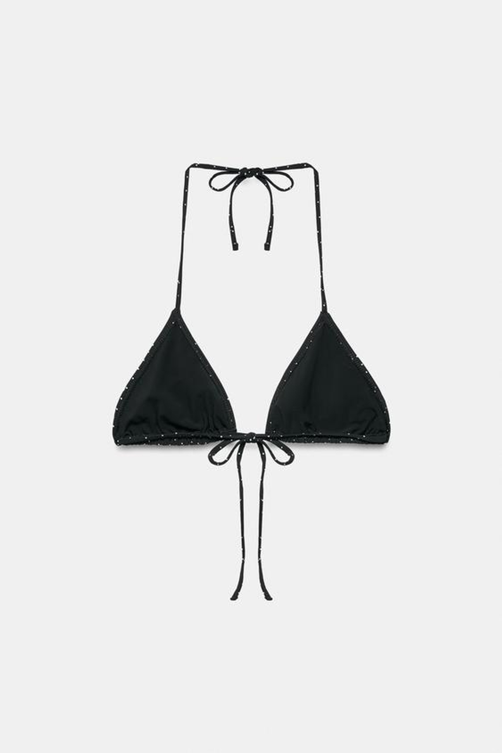 ZARA ТОП-БИКИНИ, КОРИЧНЕВЫЙ