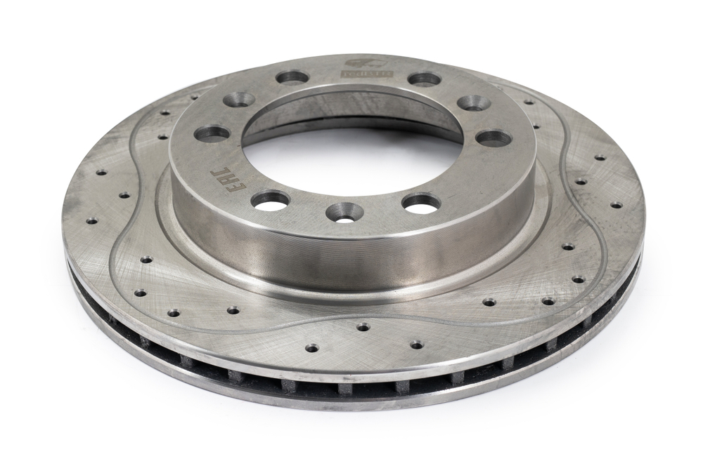 Диск тормозной УАЗ Профи перфорированный вентилируемый