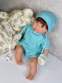 Кукла Marina and Pau 45cм TEO мягконабивная (M898K)