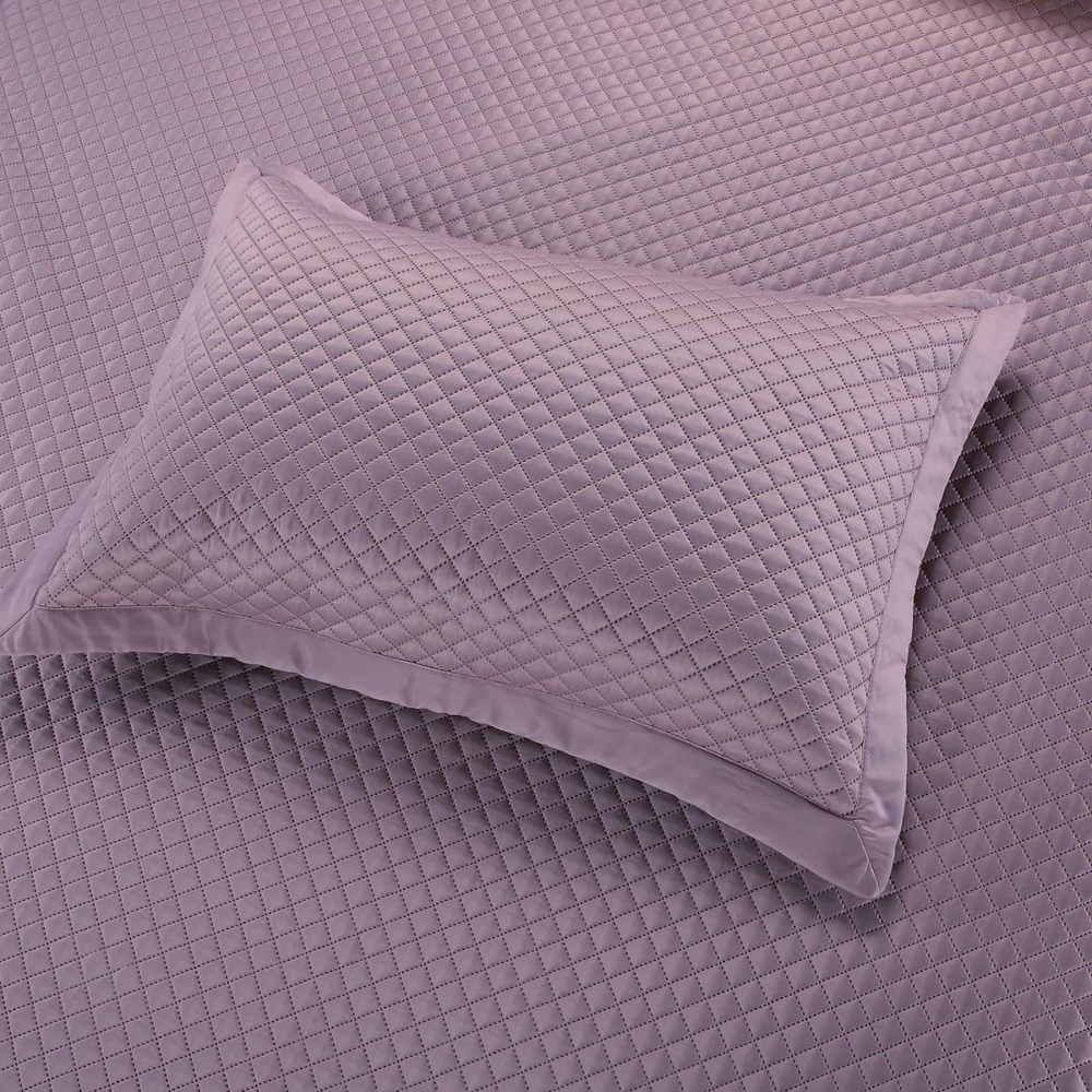Покрывало 230x250 и 2 наволочки 50х70 Sofi De MarkO Жанэт сиреневое