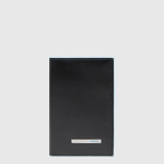 Складной чехол для кредитных карт Piquadro Blue Square/Nero