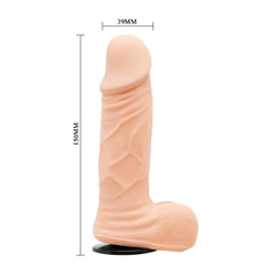Женский страпон Sensual Comfort Strap-On - 15 см.