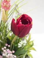 Композиция в ящике "Гортензия"