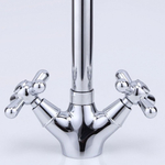 Смеситель для кухни, Frap, с кран-буксой, хром, F4025