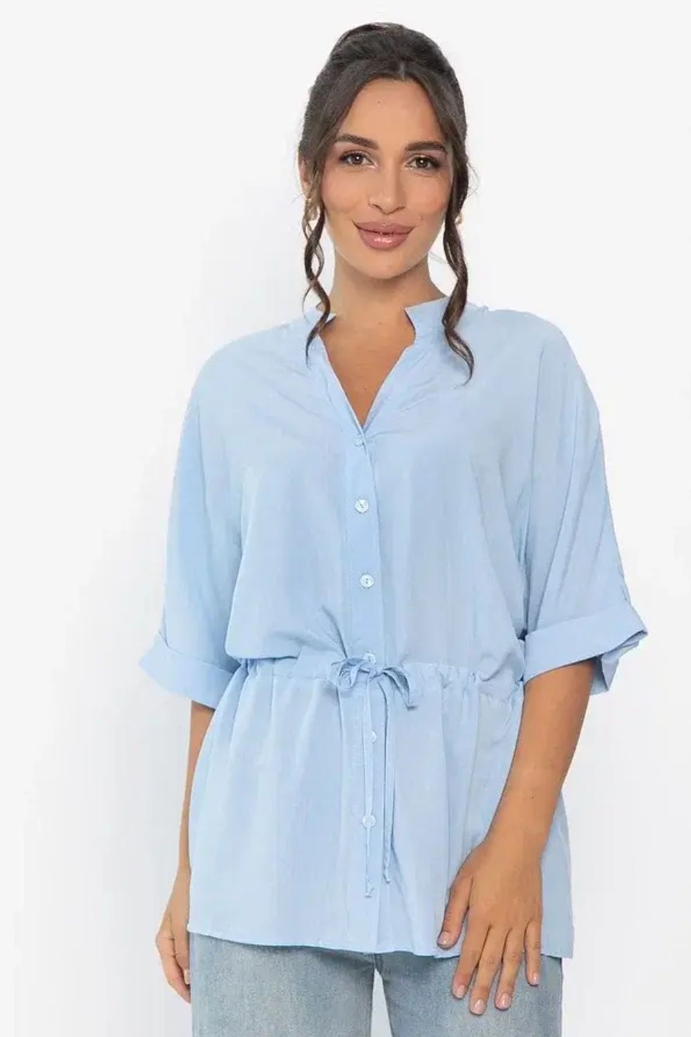 Блуза Мариша (голубая) Б13981-30М LT Collection