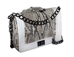 Клатч из кожи питона CL-44