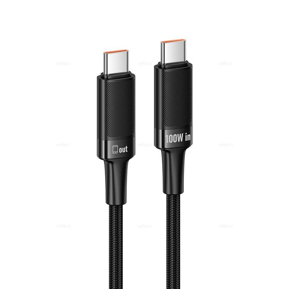 Hoco U153 Extreme100W многопротокольный зарядный кабель Type-C на Type-C
