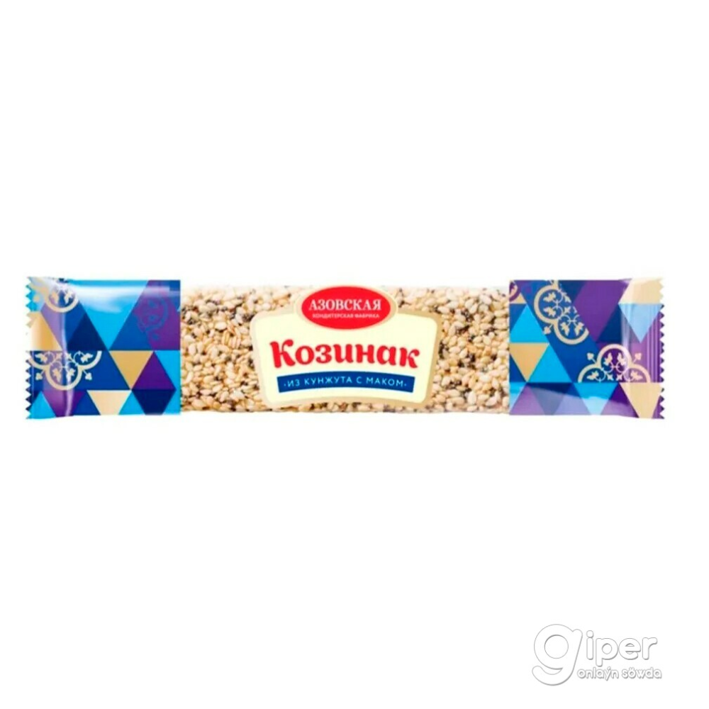 Батончик козинак кунжутный с маком 40 гр