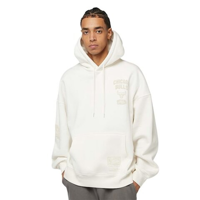 Толстовка Mitchell&Ness NBA Elite Neutrals Oversized Chicago Bulls Sweatshirt White