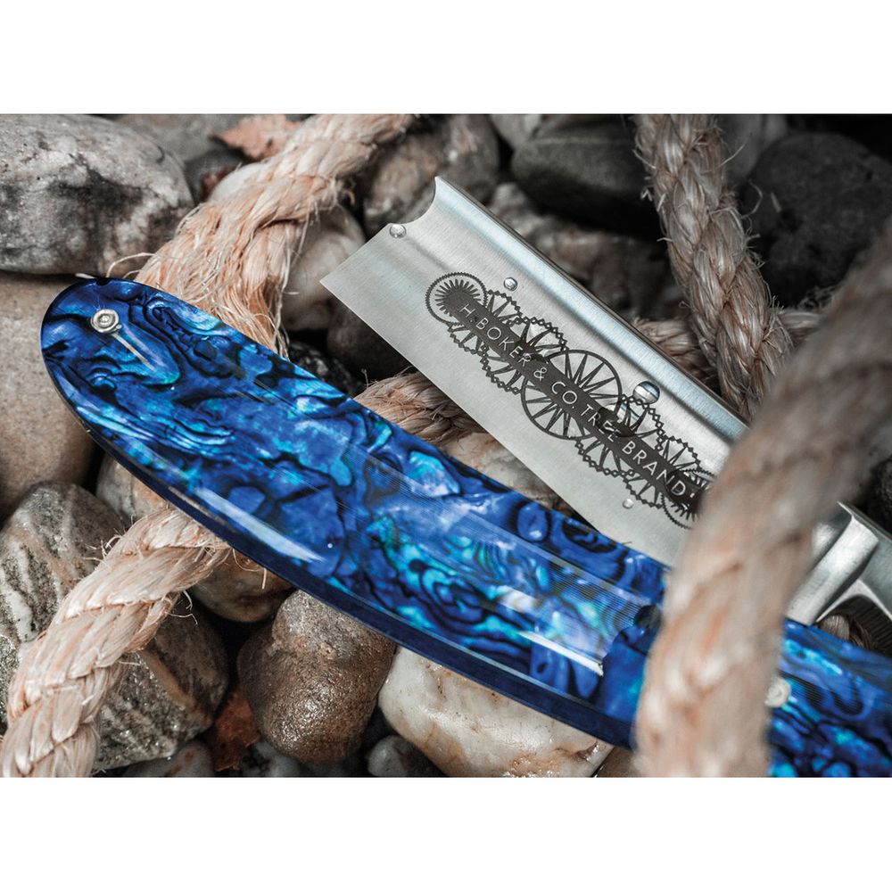 Опасная бритва Boker 140557 Blue Shell 7/8