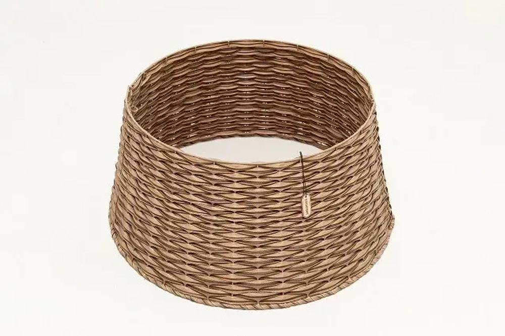 Корзина под елку Прованс 145*110*35 см., разборная, орех, ЕлкиТорг (145-219)