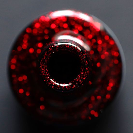 Гель-лак ENIGMA 10 мл. №47 Бордовый с глиттером