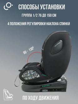 Автокресло Soonsung Arc C06600 CU002 Gray