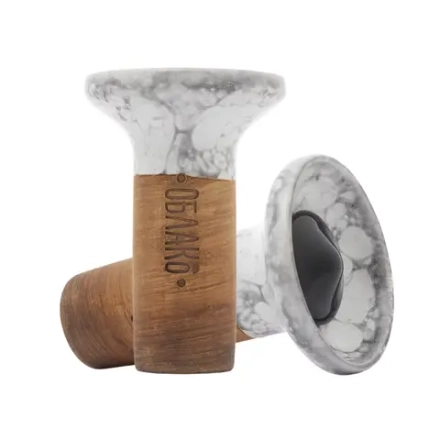 Bowl Oblako Flow - Black/White -Black Marble