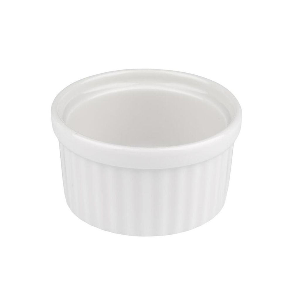 Соусник 80 мл d 7 см h4 см круглый Рамекин белый фарфор   Noble [1]