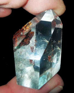 Кристалл кварц с включениями асс.