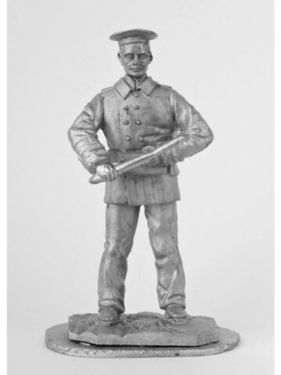 Оловянный солдатик Моряк-пушкарь №2, 1854-1855 г. г.