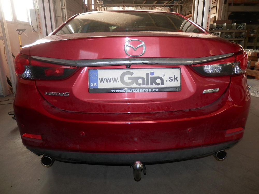 Фаркоп оцинкованный Galia M140A для MAZDA 6 2012-(паспорт и сертификат в комплекте)(без электрики)
