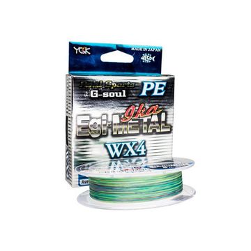 Шнур G-Soul PE Egi-METAL WX4 150m #1.0, 18 lb YGK