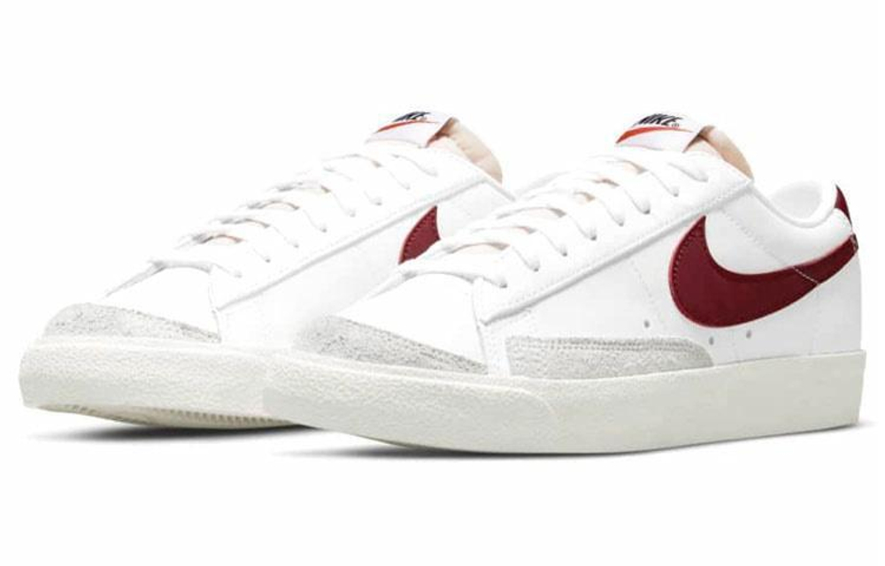 Кроссовки Nike Blazer Low '77 "Team Red" (Женская размерная сетка)