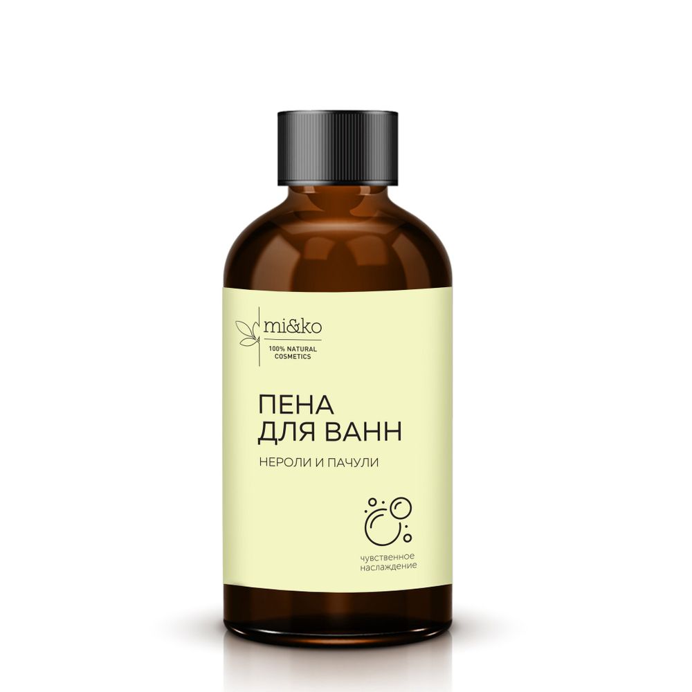 Пена для ванн Нероли и Пачули, 200 мл (Mi&Ko)