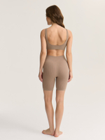 Бесшовные укороченные велосипедки в рубчик