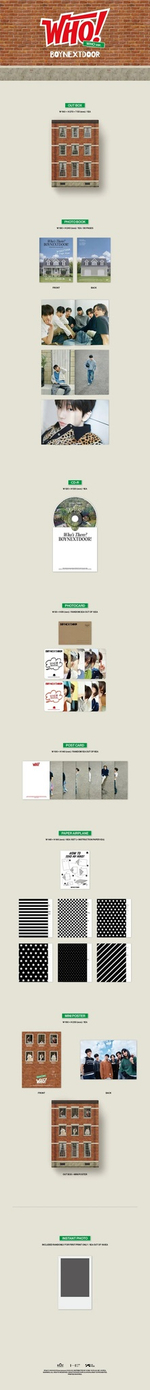 Альбом BOYNEXTDOOR  - WHO!