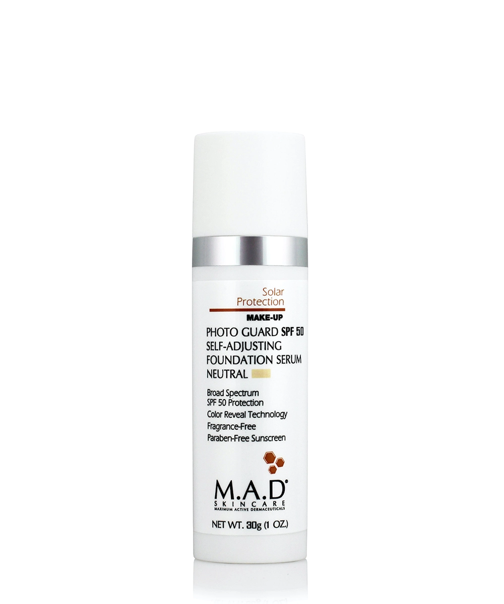 M.A.D. Photo Guard SPF 50 Self Adjusting Foundation Serum Neutral/Light | Cыворотка-основа под макияж с защитой SPF50 Neutral/Light, 30 г