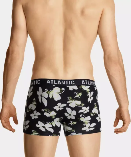 Трусы мужские боксеры (3шт), Atlantic 3MH-167, темно-синие