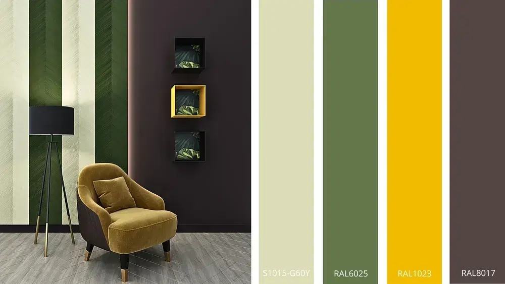 Краска для мебели и дерева без запаха Коричневый 0.8л