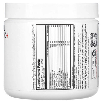 Codeage, Liposomal Multi Amino + Powder, Sport, без добавок, 174,2 г (6,15 унции)