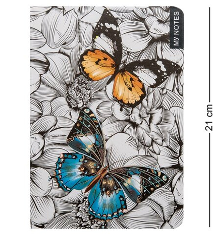 BM-18/2 Блокнот бол. «Тропические бабочки» (твердая обложка)