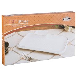 БЛЮДО ДЛЯ ШАШЛЫКА LEFARD "ДИАМАНД ГОЛД" 31*19,5*3 СМ (КОР=12ШТ.)