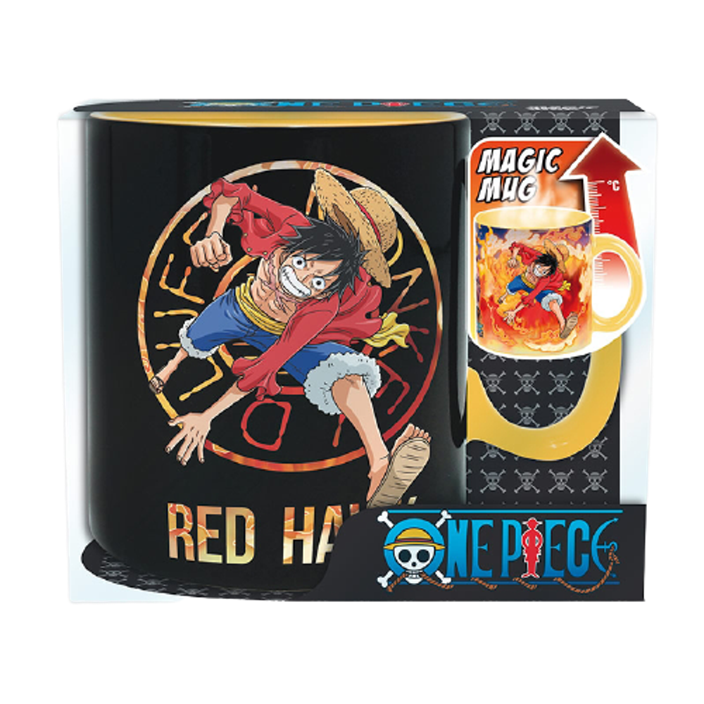 Кружка ABYstyle One Piece Mug Heat Change Luffy & Sabo