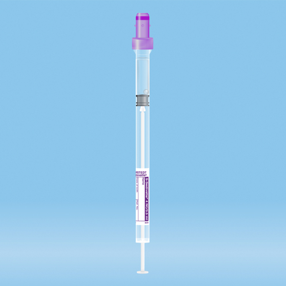 Седиветта-S, V - 3,5мл, пробирка д/опр.СОЭ, 06.1690.001, Sarstedt, 50шт/уп